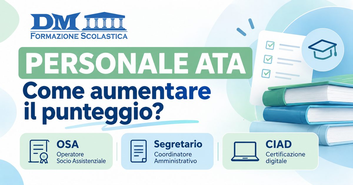 Personale ATA: come aumentare il punteggio con OSA e Segretario Coordinatore Amministrativo